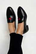 CLASSIC LOAFER WITH HEART DETAIL