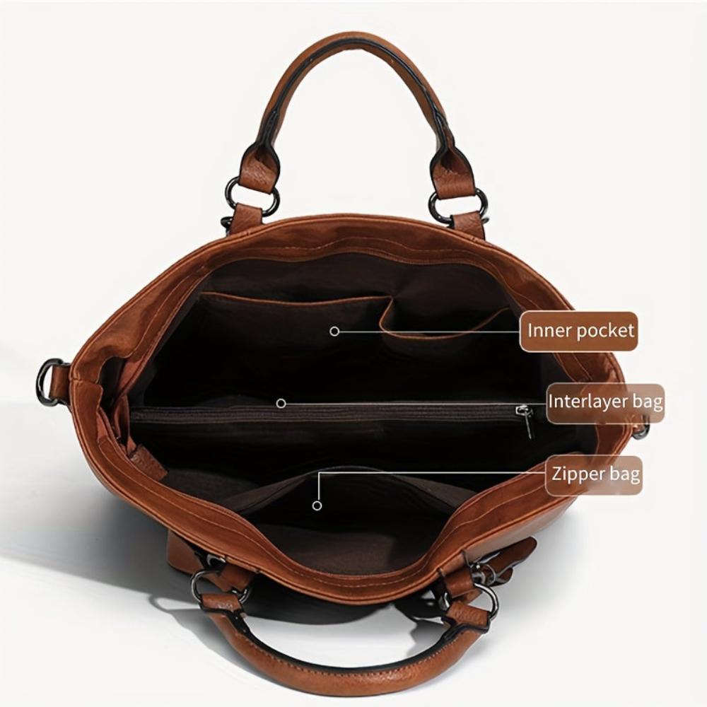 Charlotte's Classic Elegance | Vintage Tote Bag (Buy 1, Get 1 Free)