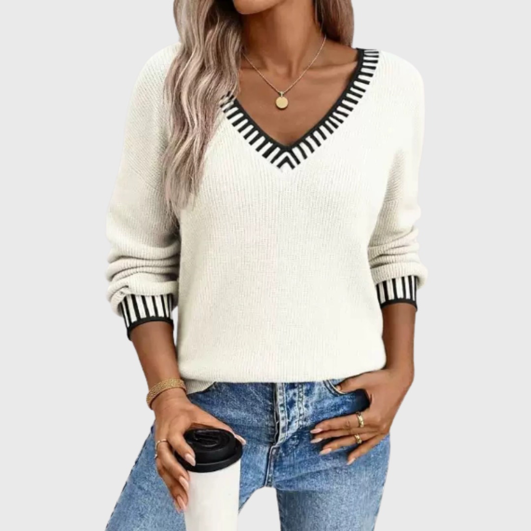 Mara | V Neck Soft Jumper