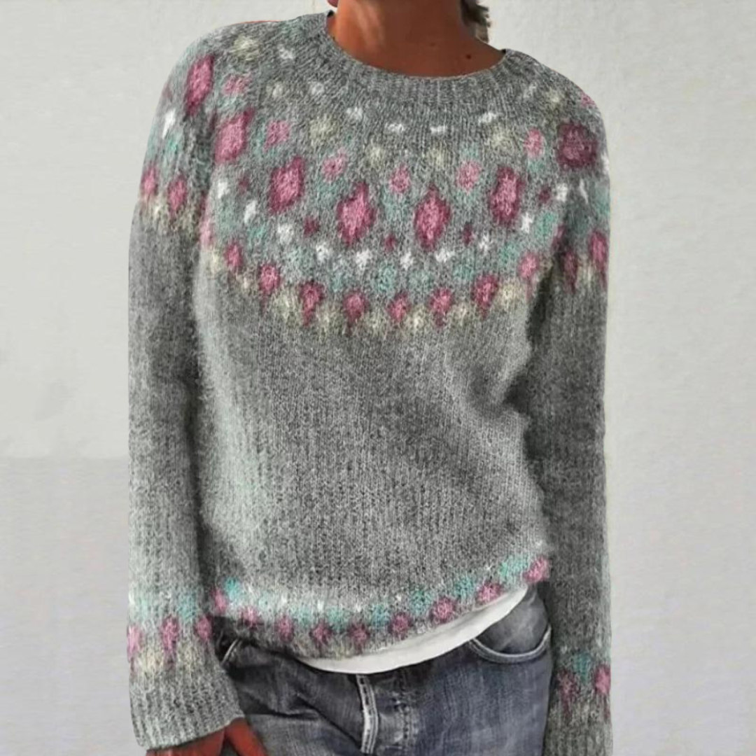 Heather - Cozy Retro Sweater