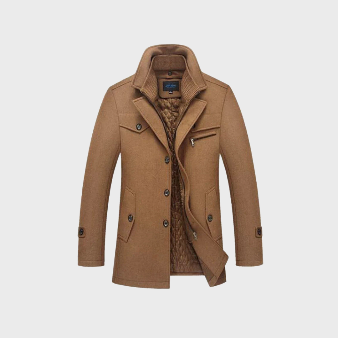 Andrzej | Classic Wool Peacoat