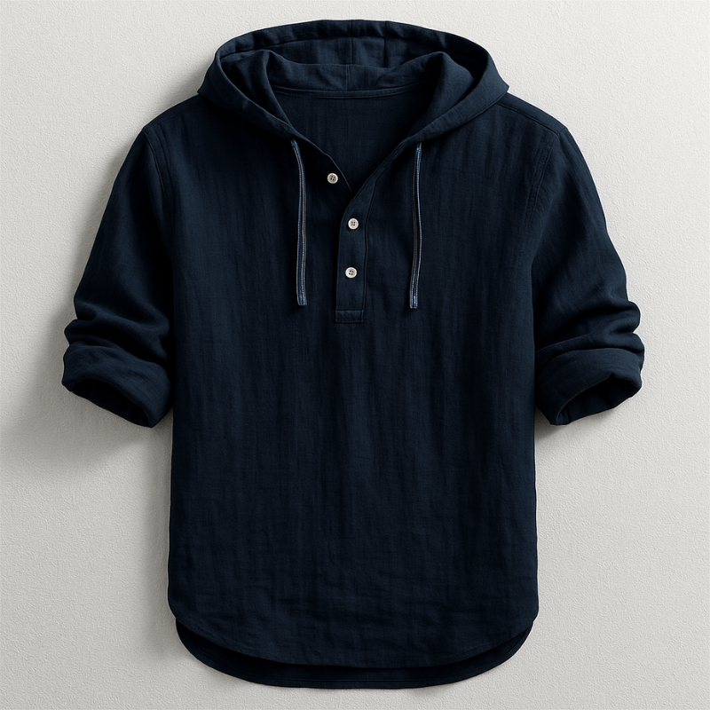 Daan | LUXURIOUS HOODED SHIRT