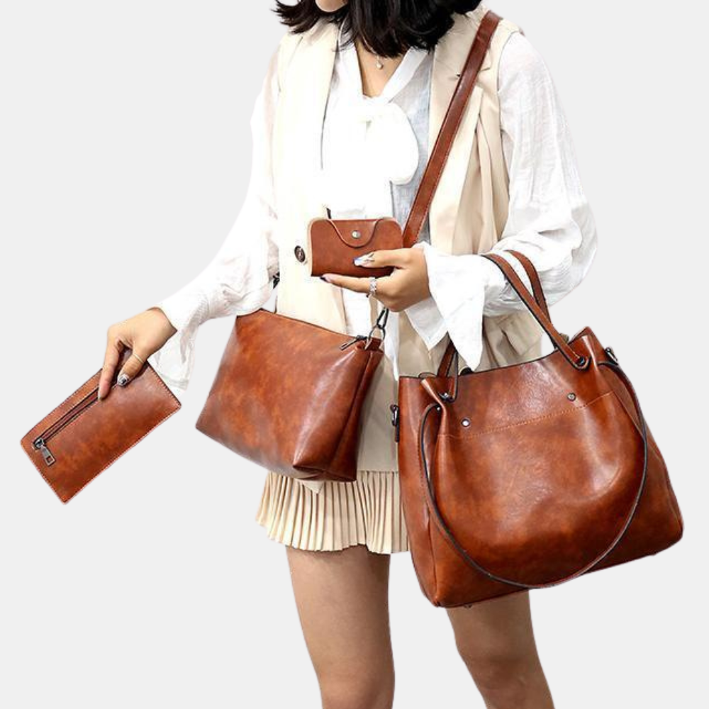 VENICE | STYLISH 4-PIECE BAG SET