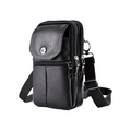 Robert - Compact Leather Shoulder Bag for Travel and Daily Use