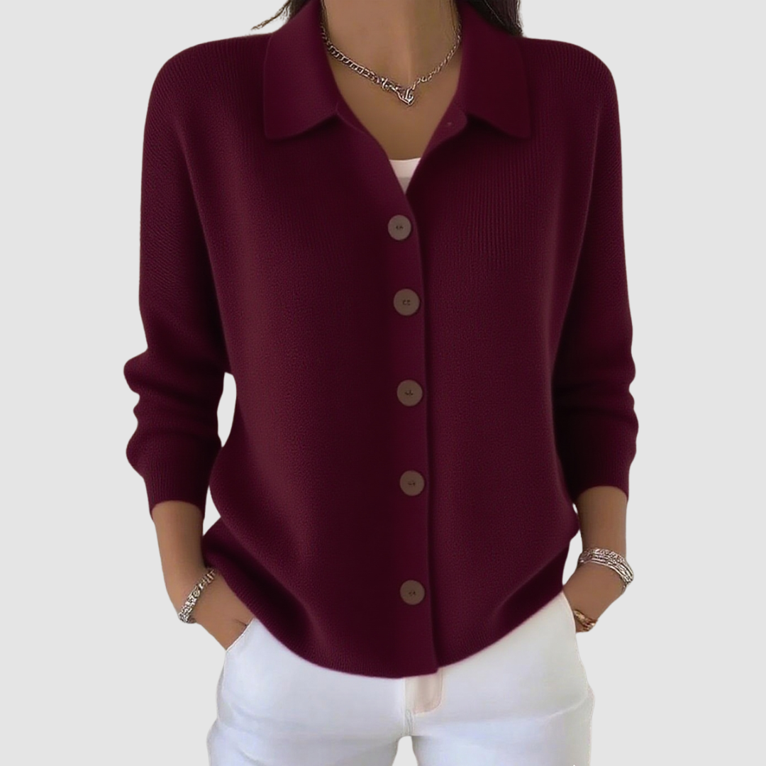 Joanna | Buttoned Knit Cardigan