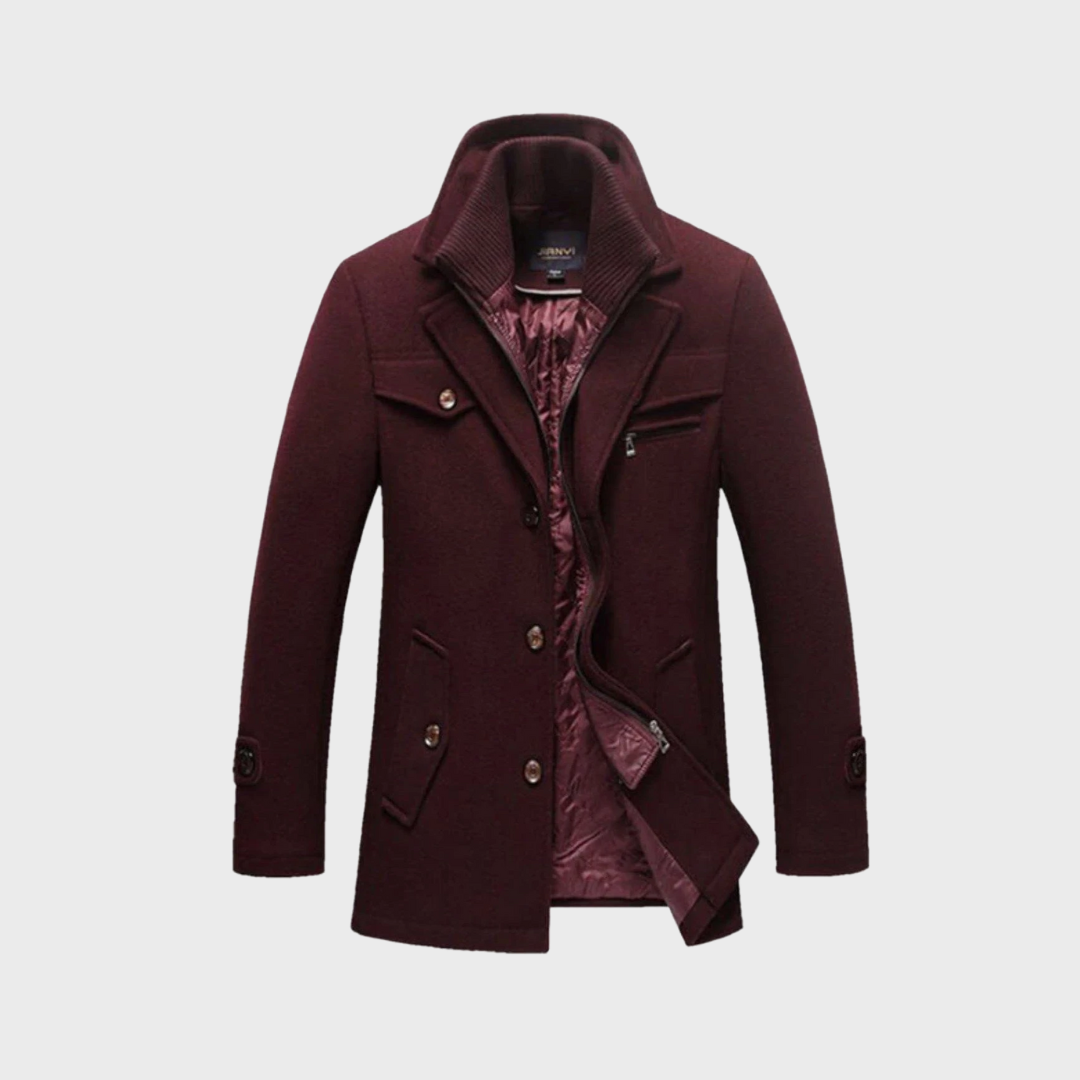 Andrzej | Classic Wool Peacoat