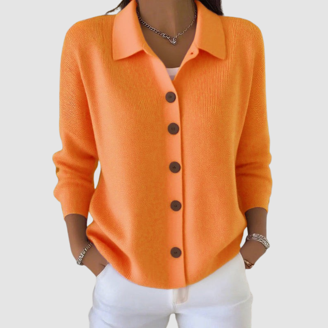 Joanna | Buttoned Knit Cardigan