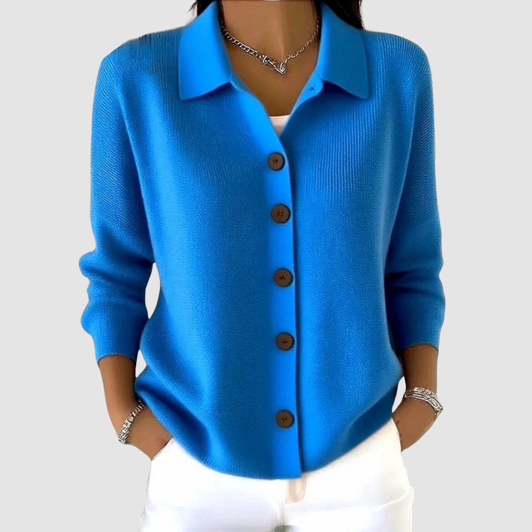 Joanna | Buttoned Knit Cardigan