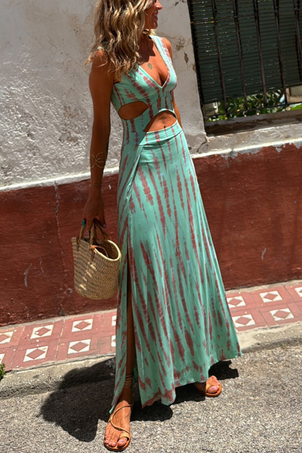 Chloe - Eleanor Tie-dye Stretch Dress
