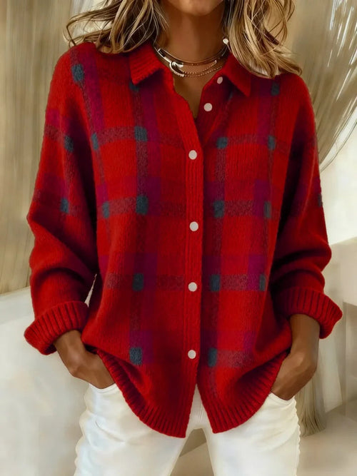 Cait | Buttoned Soft and Colorful Shirt