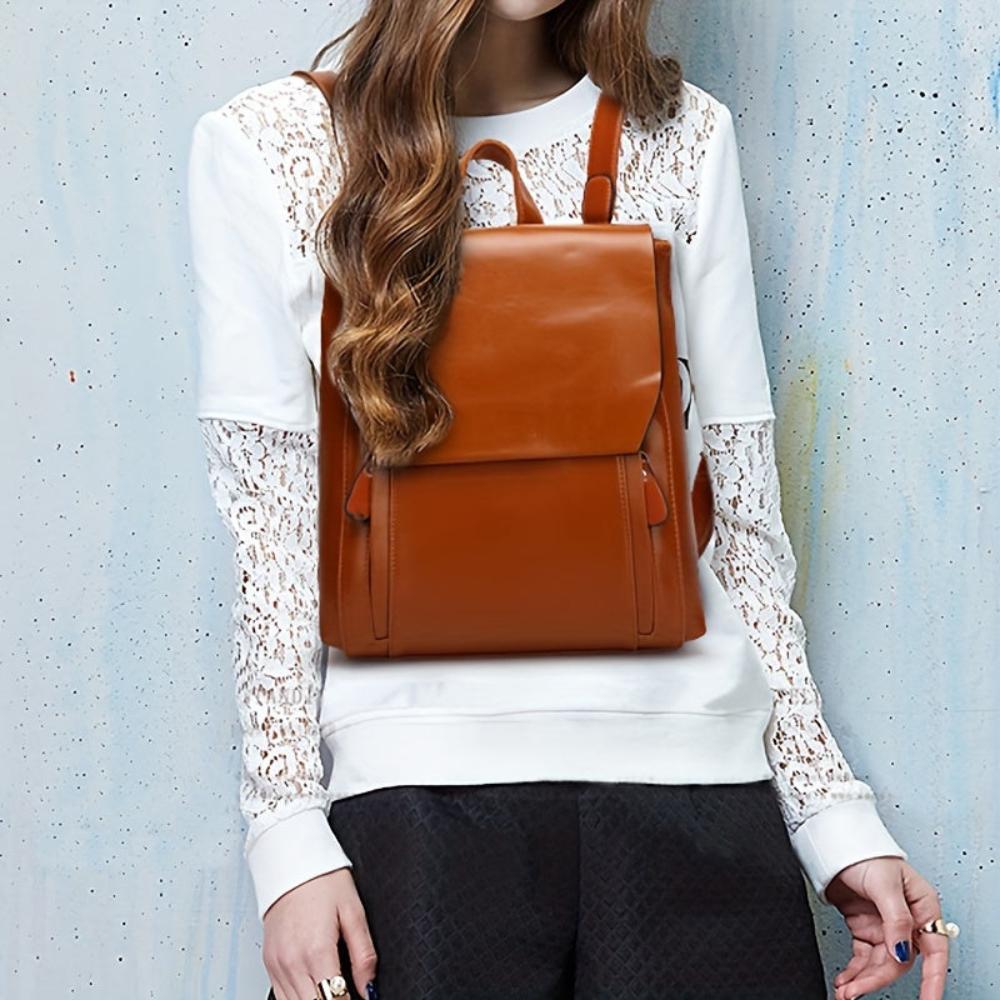 Clara Stitched Vintage Backpack