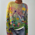 Marta | The Art of Flowers Cozy Sweater