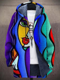 Allira™ | Luxury Art-Inspired Hooded Jacket