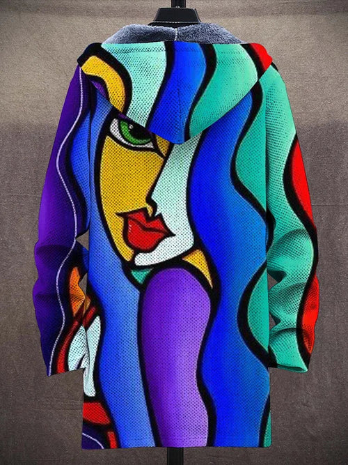 Allira™ | Luxury Art-Inspired Hooded Jacket