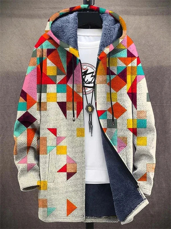 Aria™ | Luxury Art-Inspired Hooded Jacket