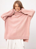 Dina - Oversized Turtleneck Sweater