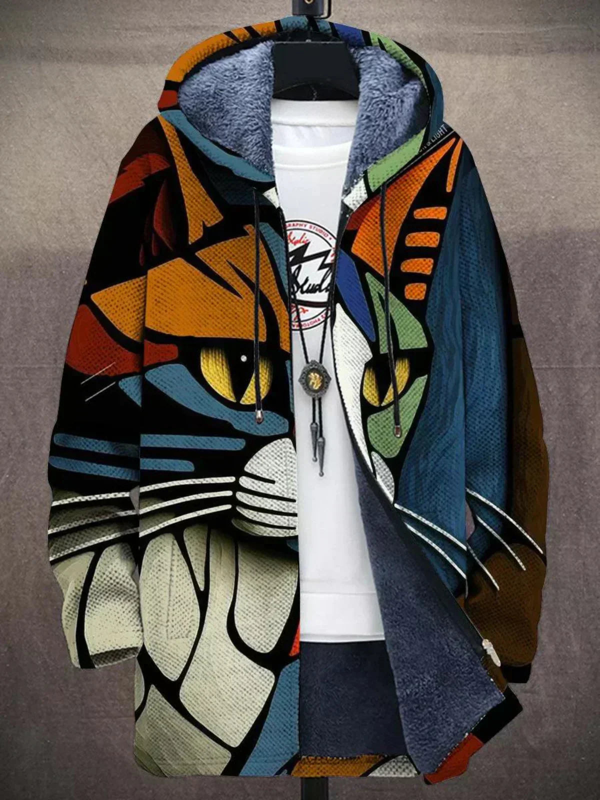 Bronte™ | Luxury Art-Inspired Hooded Jacket