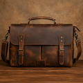Mark - Retro Style Document Bag Messenger Bag