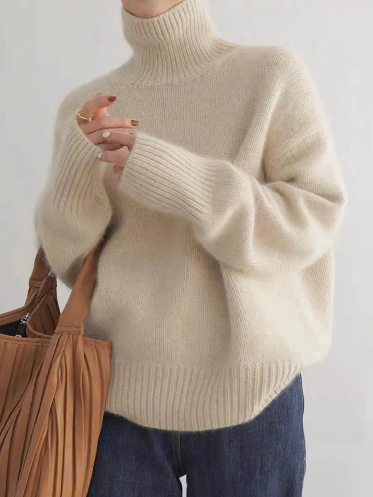 Linea Cashmere - Turtleneck Sweater