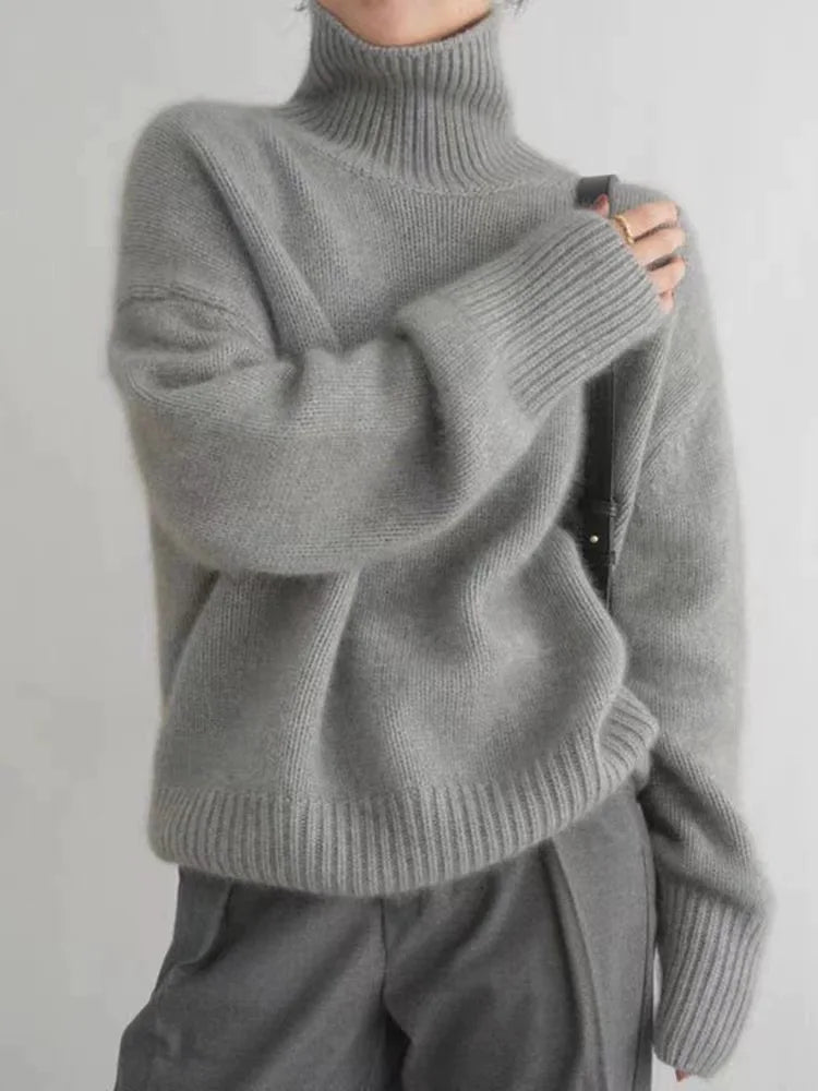 Linea Cashmere - Turtleneck Sweater