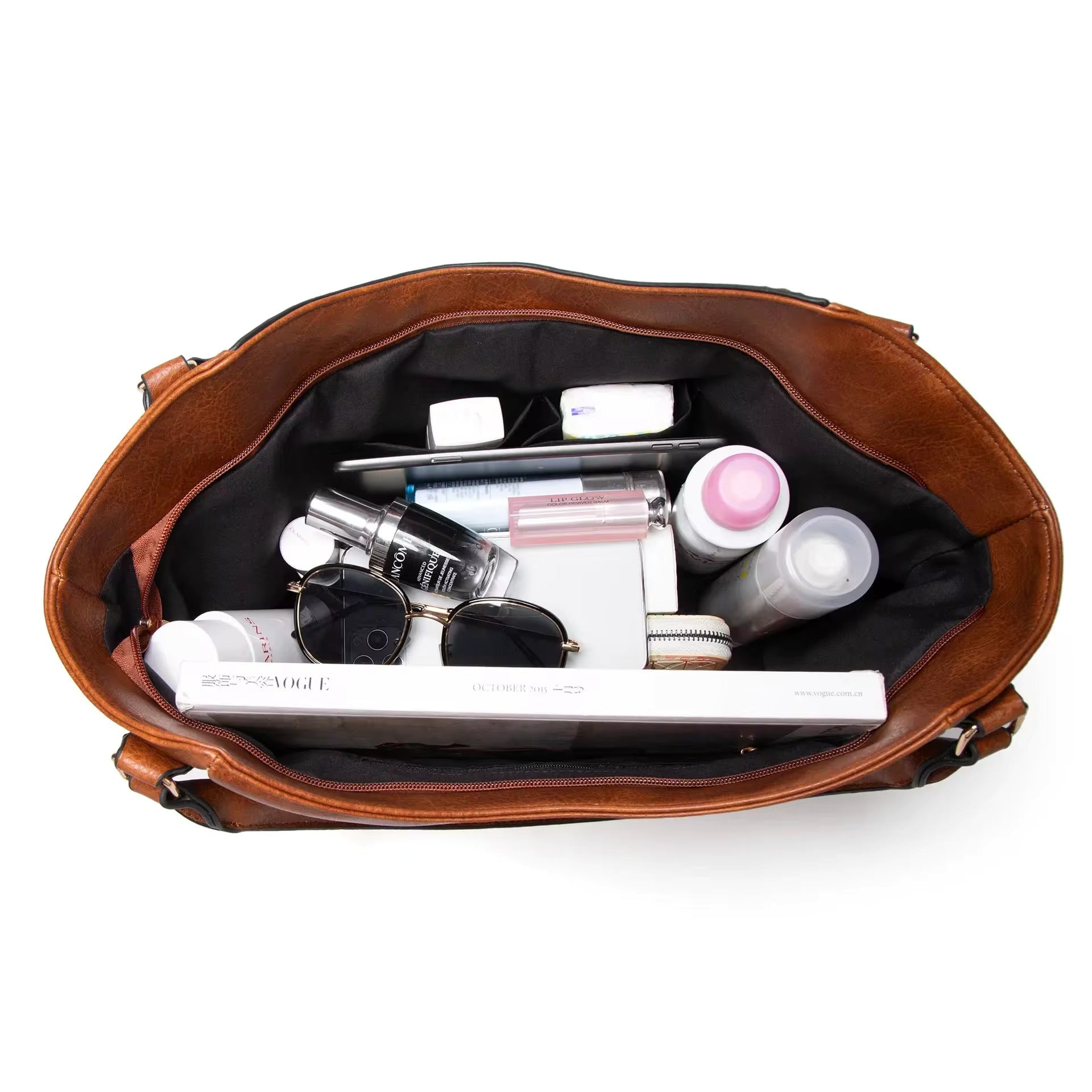Nellie's Chic Sophistication | Leather Shoulder Bag