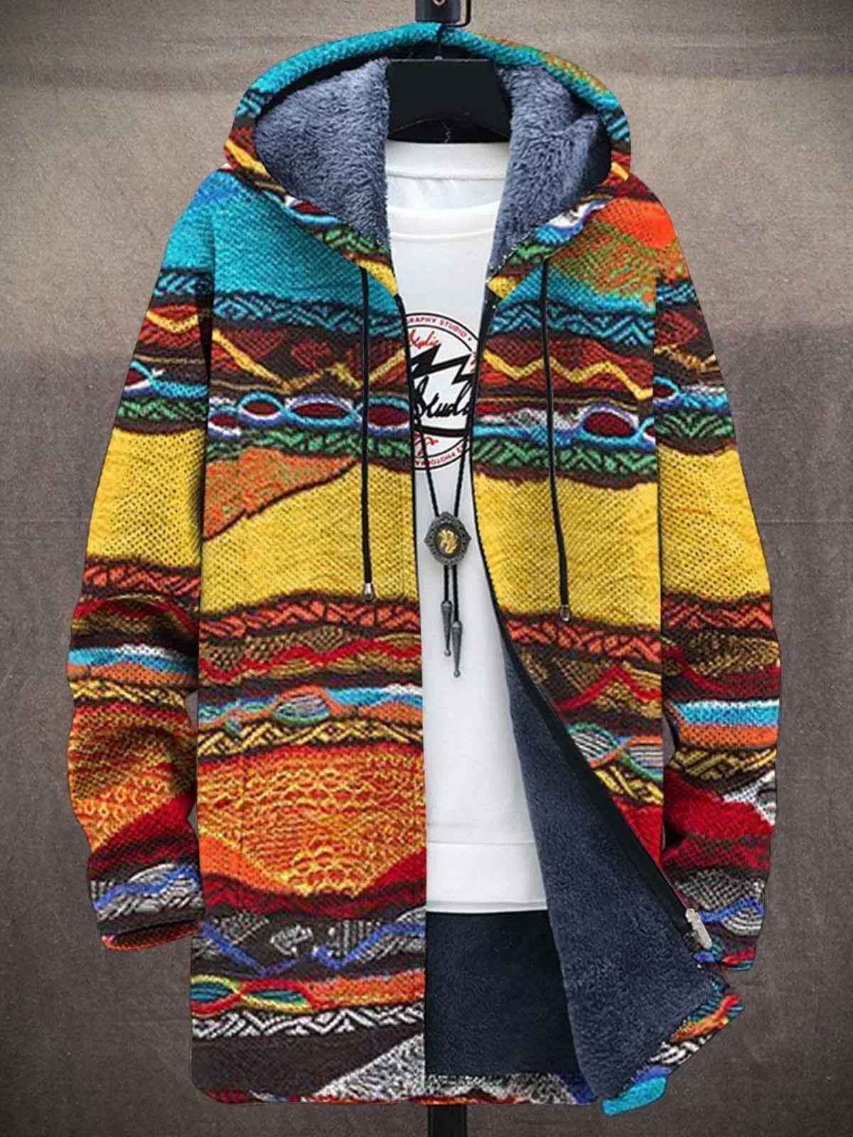 Delilah™ | Luxury Art-Inspired Hoodie Jacket