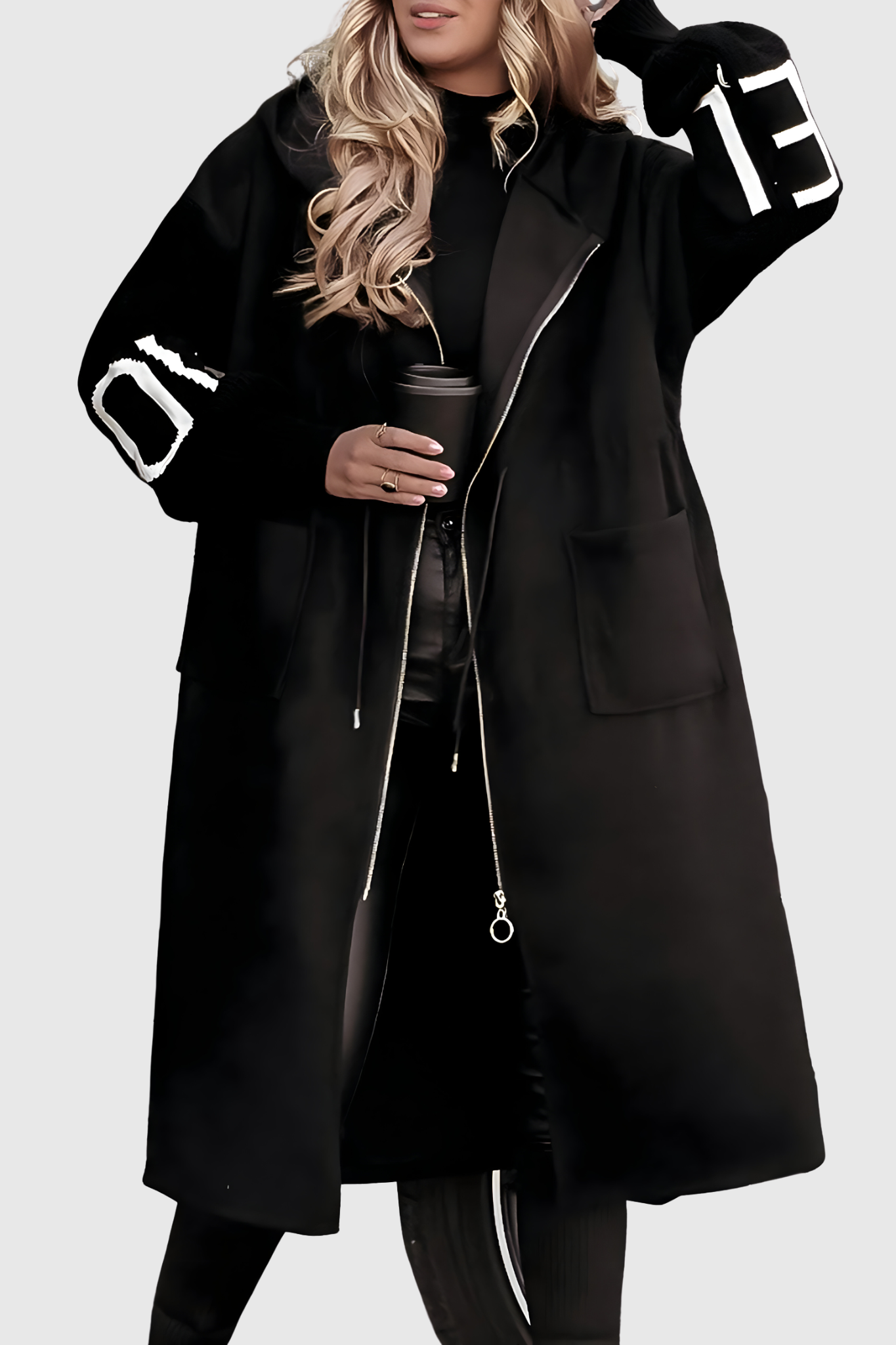 Velora | Elegant Hooded Coat