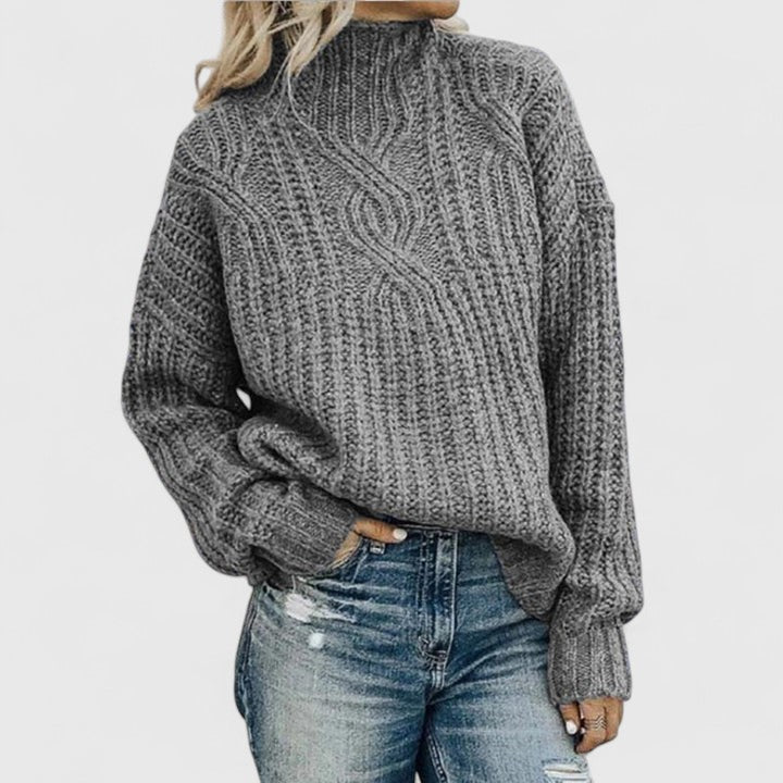 Elisabetta | High Neck Warm Sweater