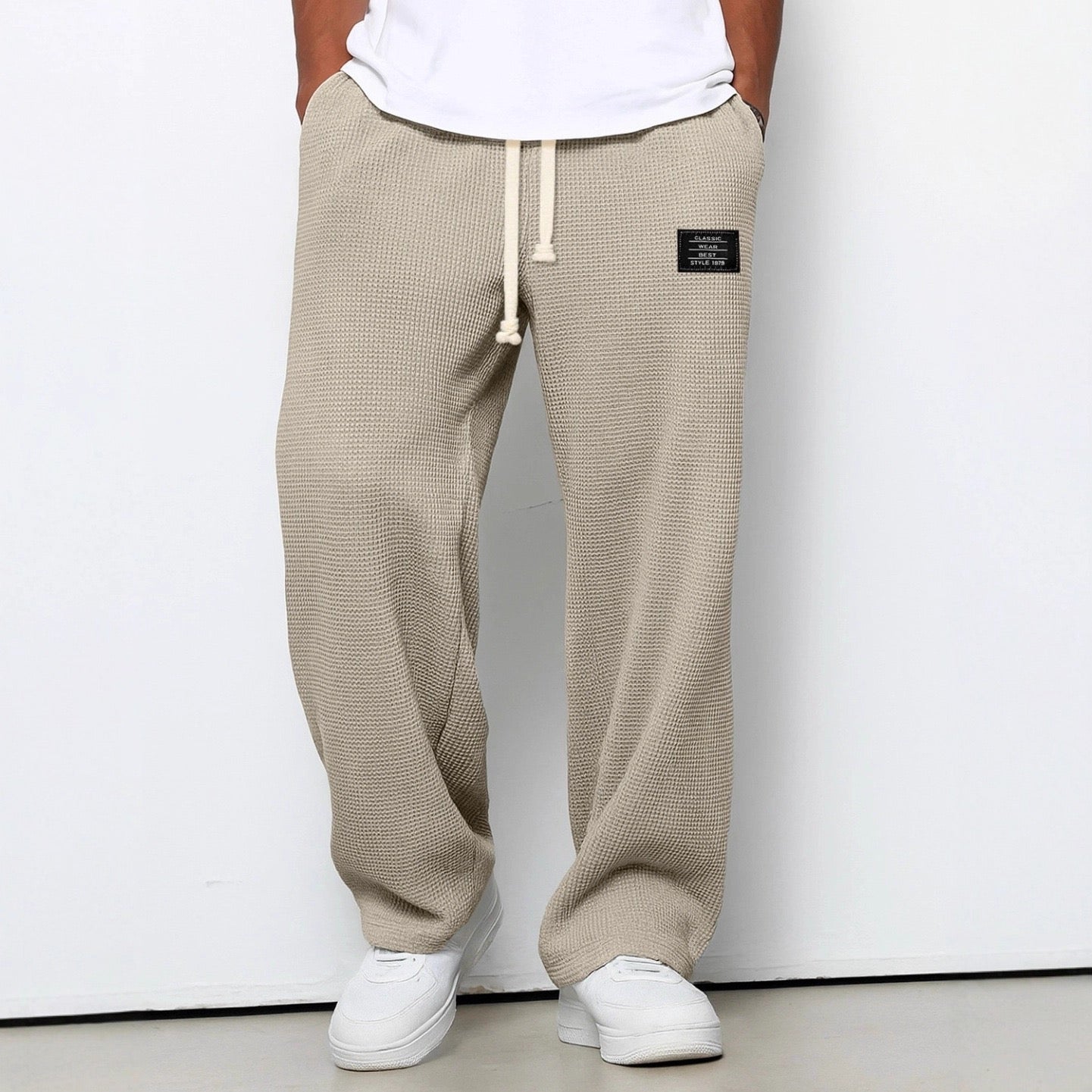 Gerald | Adjustable Waist Wide Pants