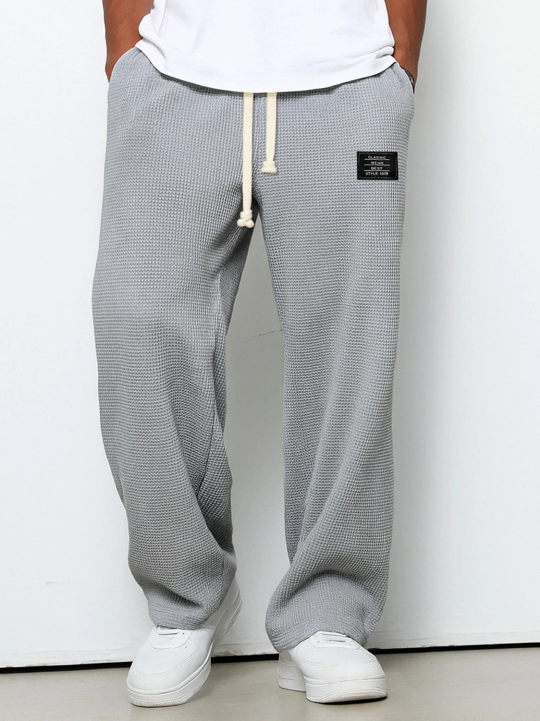 Gerald | Adjustable Waist Wide Pants