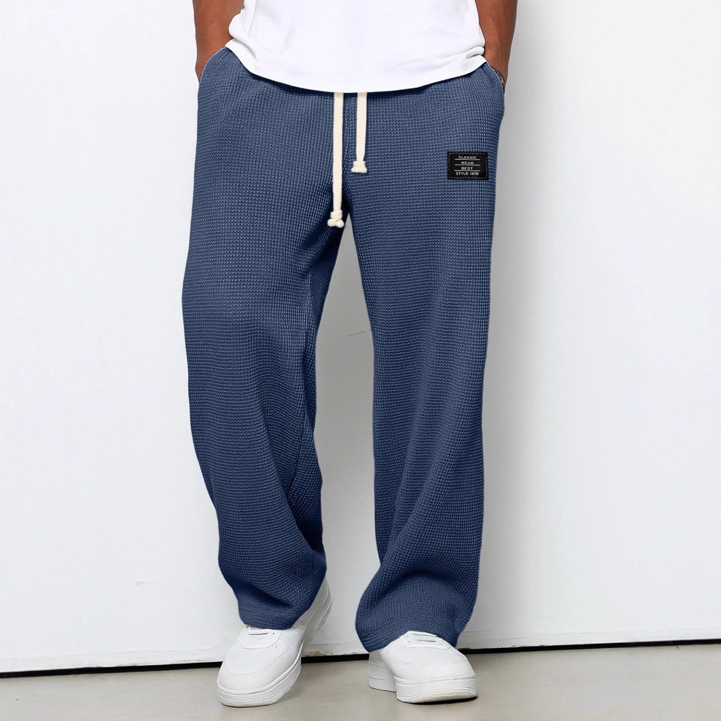 Gerald | Adjustable Waist Wide Pants