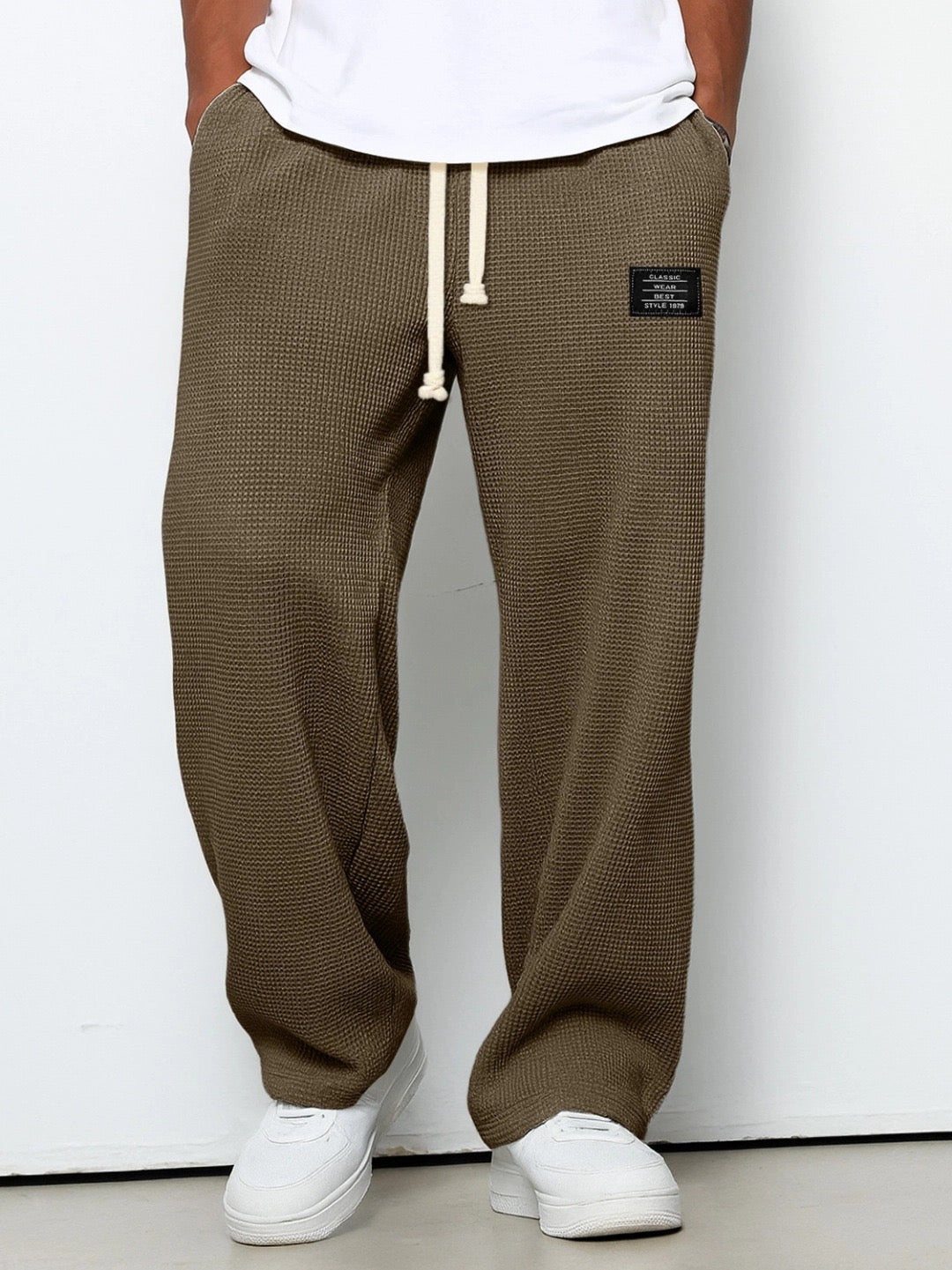 Gerald | Adjustable Waist Wide Pants