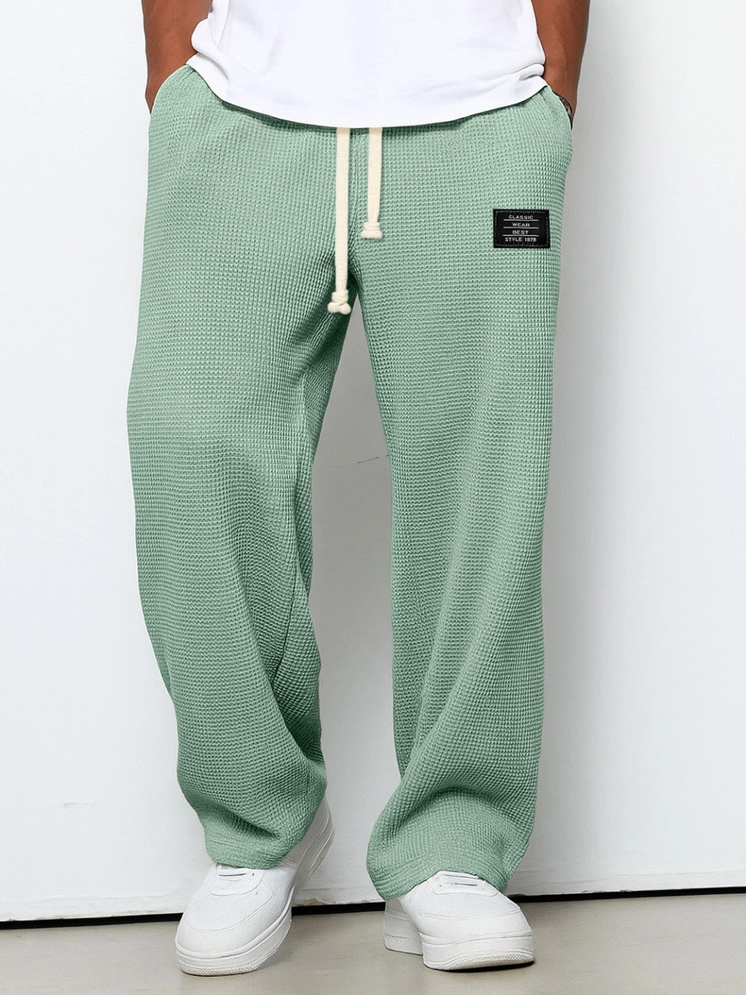 Gerald | Adjustable Waist Wide Pants
