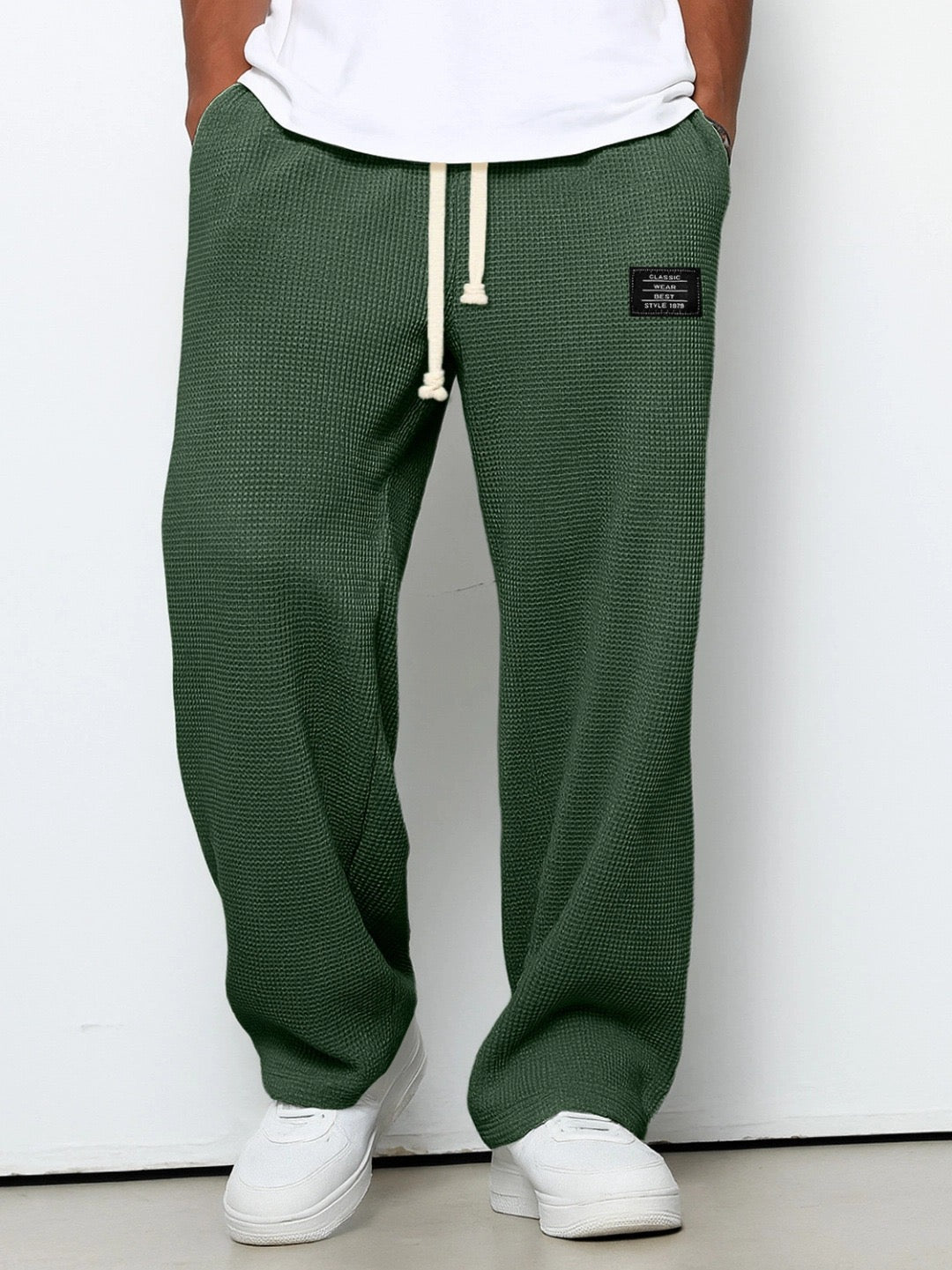 Gerald | Adjustable Waist Wide Pants