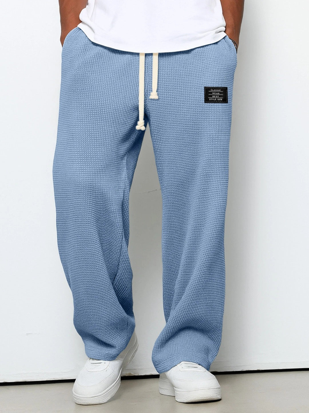 Gerald | Adjustable Waist Wide Pants