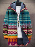 Jedda™ | Luxury Art-Inspired Hooded Jacket