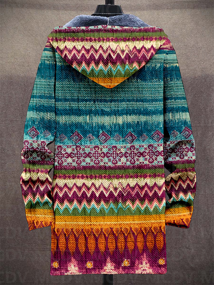Jedda™ | Luxury Art-Inspired Hooded Jacket