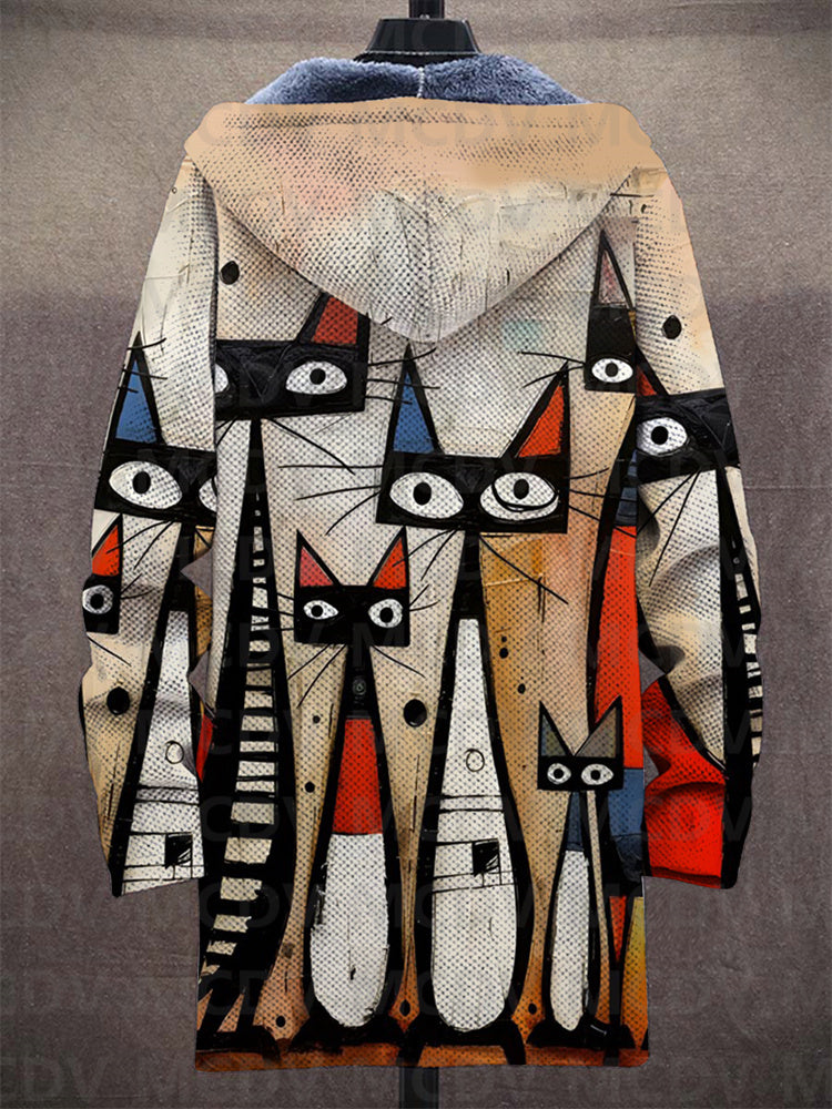 Kiara™ | Luxury Art-Inspired Hoodie Jacket