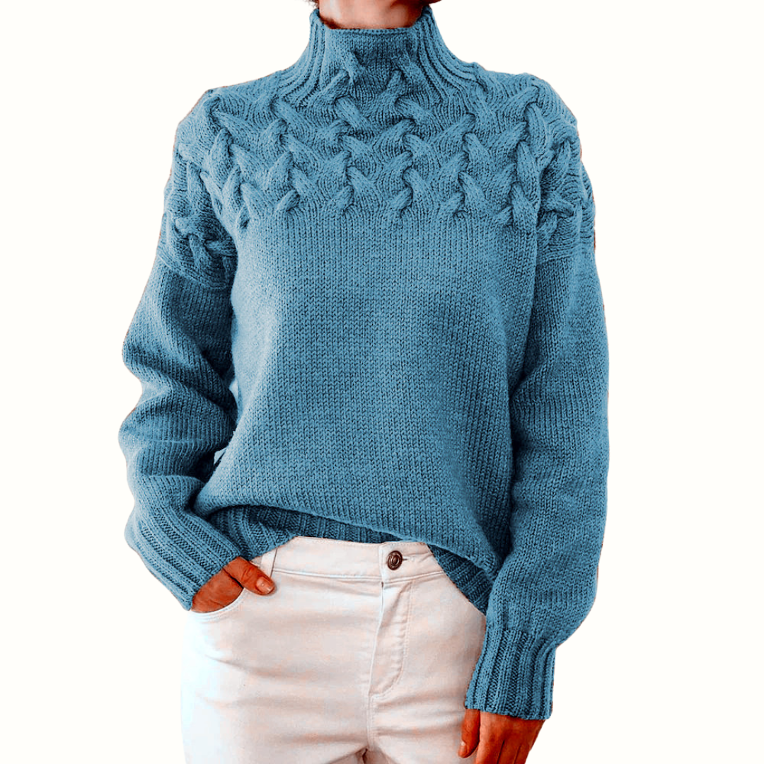 Loretta | Soft and Embracing High Neck Sweater