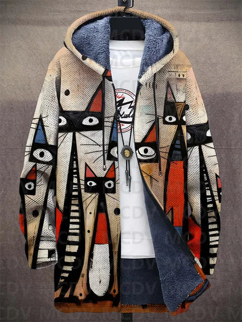 Lowanna™ | Luxury Art Inspired Hoodie Jacket