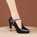 Aurora – T-Bar Jewel Pumps