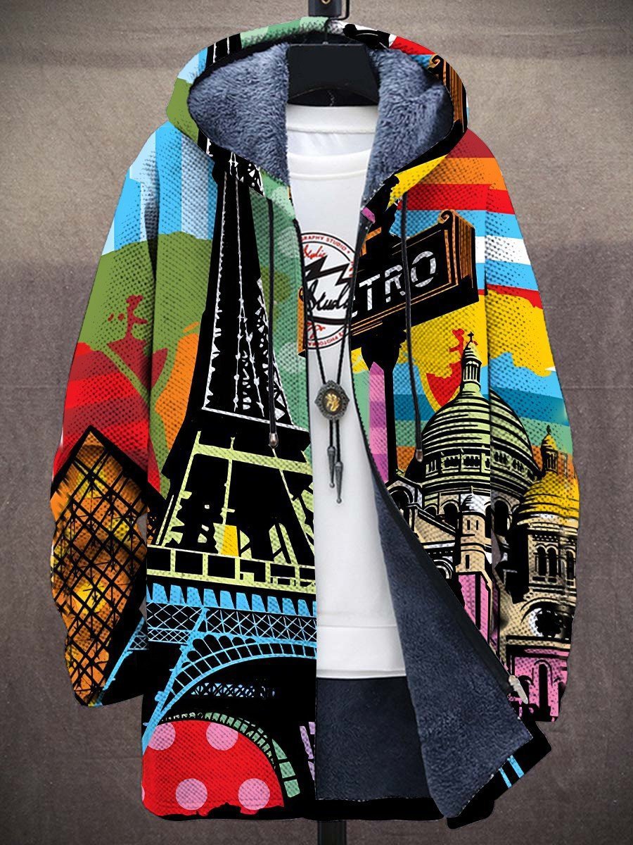 Marlee™ | Luxury Art-Inspired Hooded Jacket