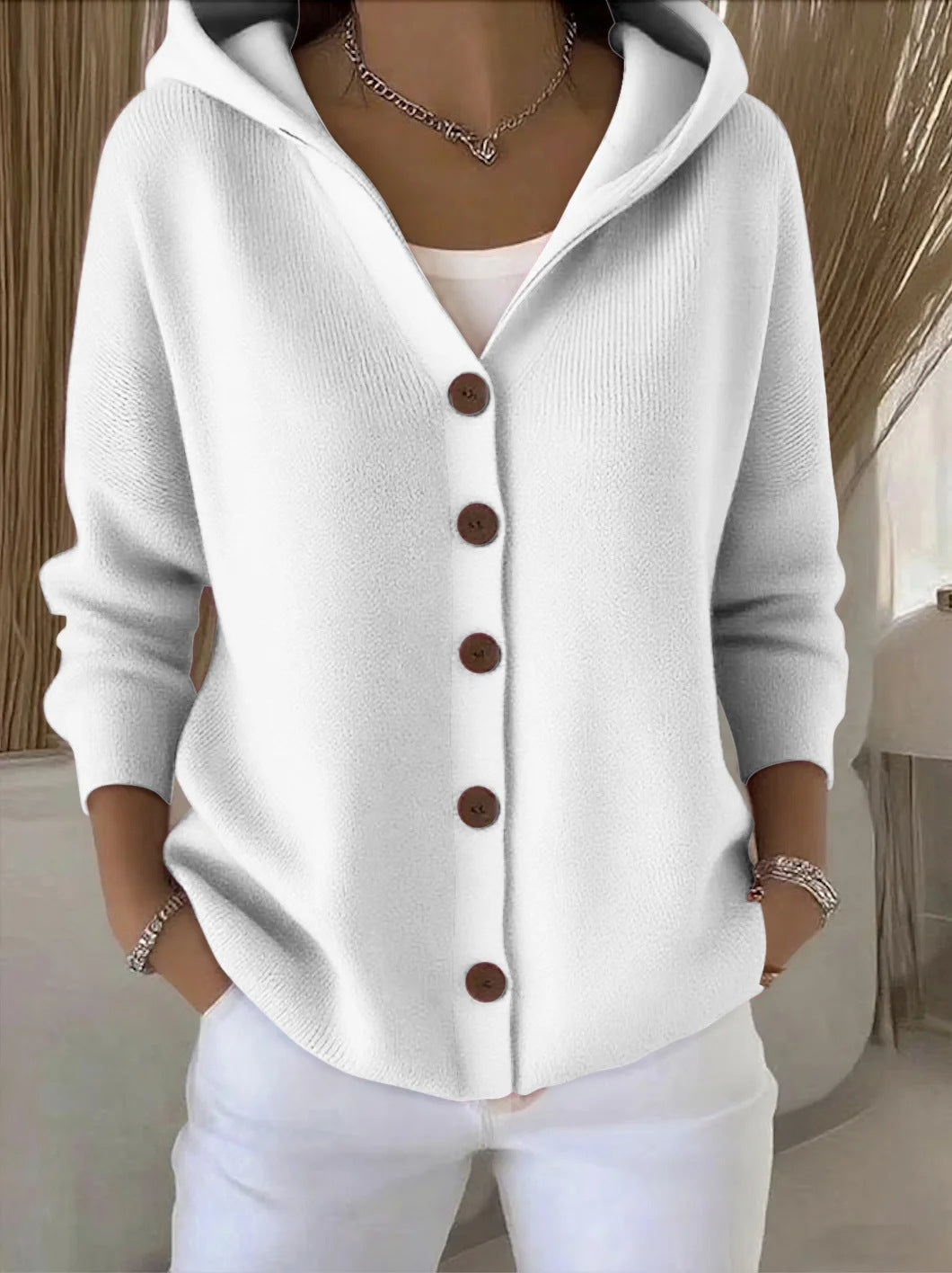 Nylah – Long Sleeve Comfortable Cardigan