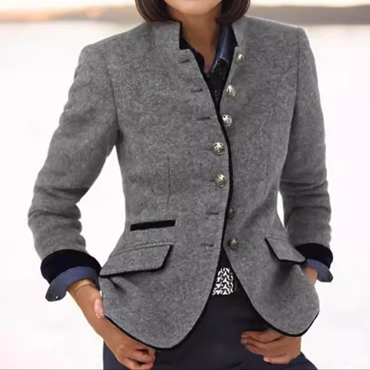 Margaret - Classic Blazer in Wool Blend