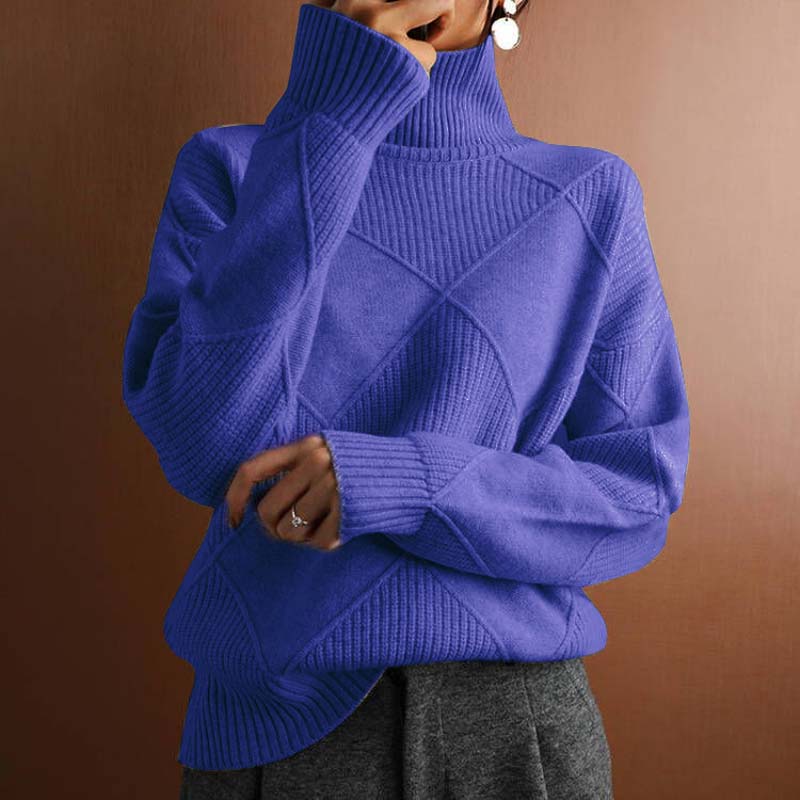 Viola | High Neck Knitted Jumper