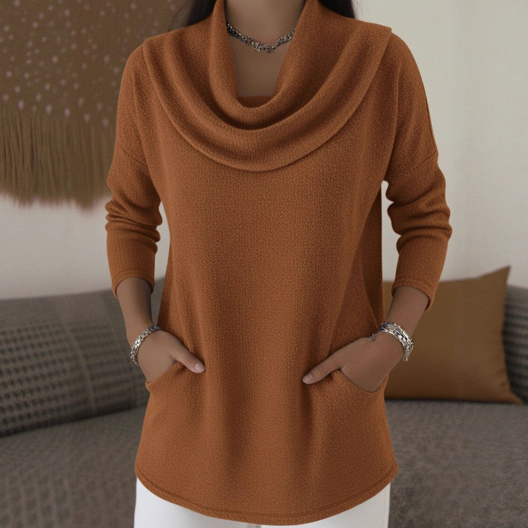 Lia | Draped Soft Jumper