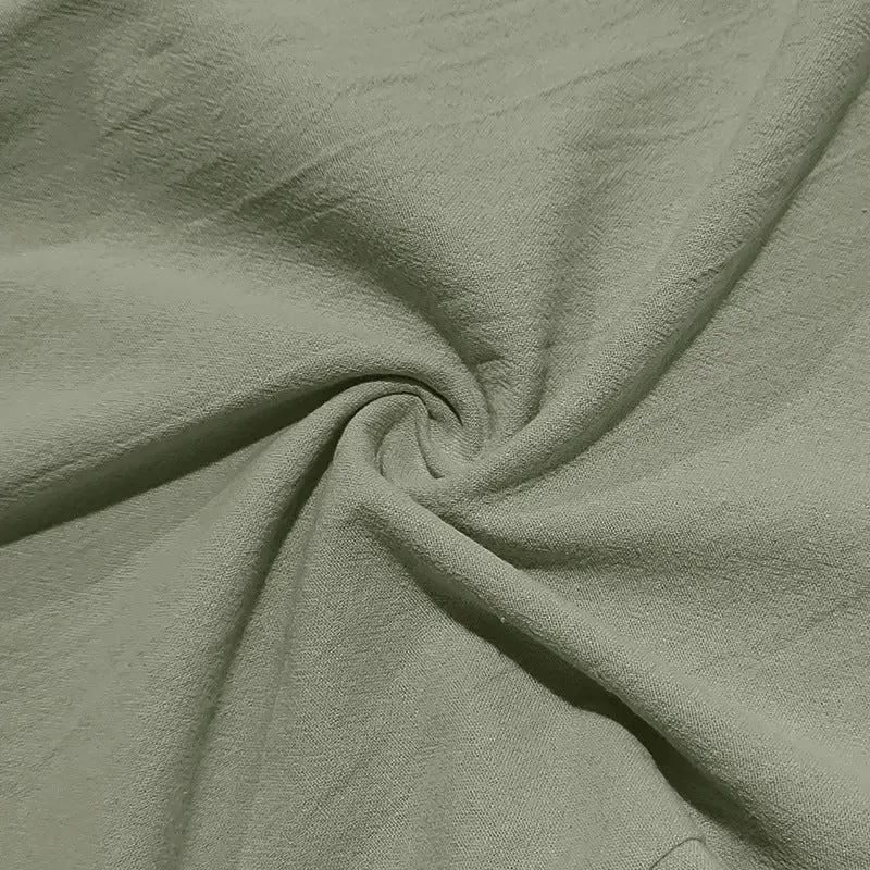 Men's Linen Blend Wide Leg Lounge Pants