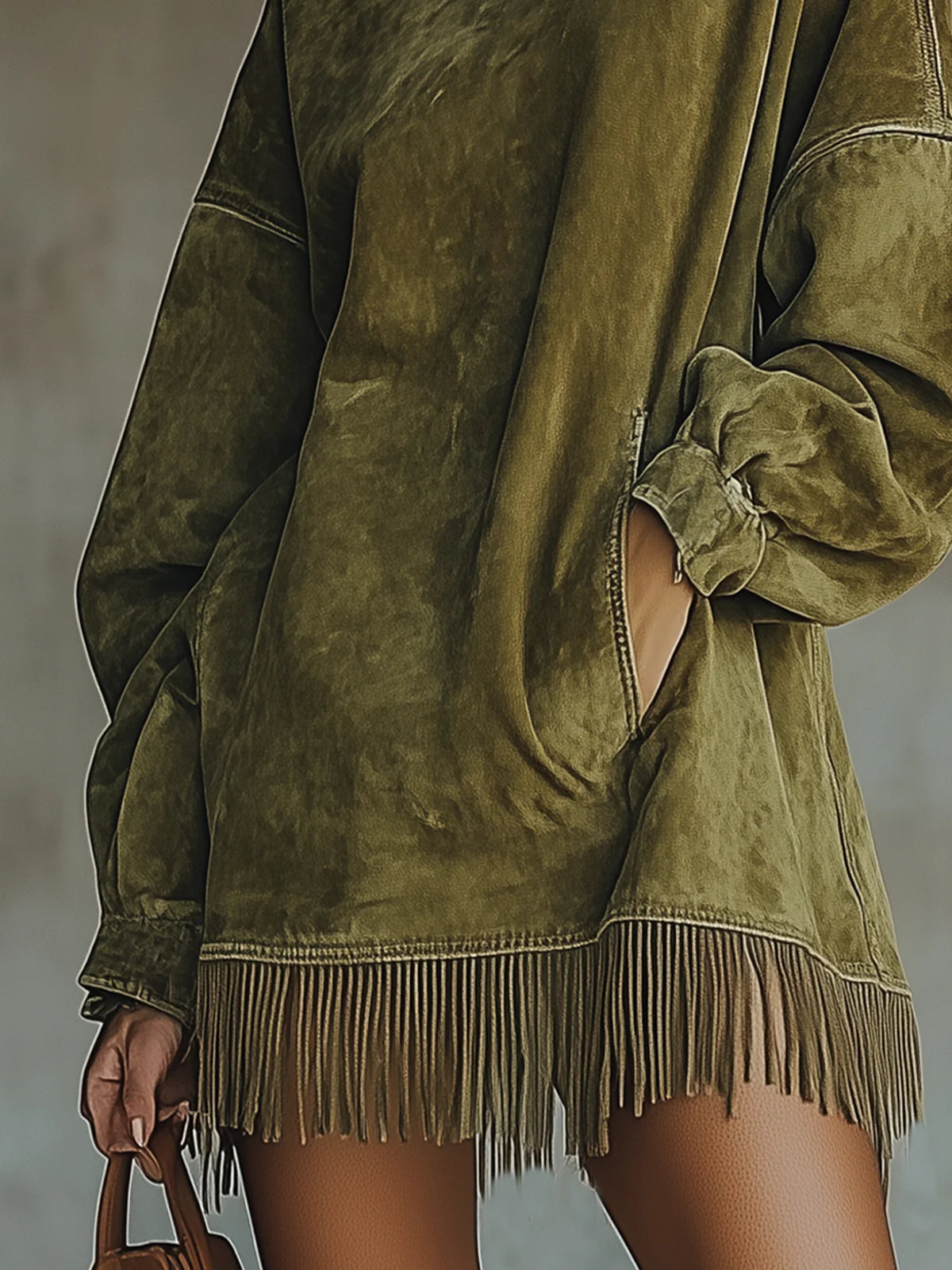 Darcie | Suede French Dress
