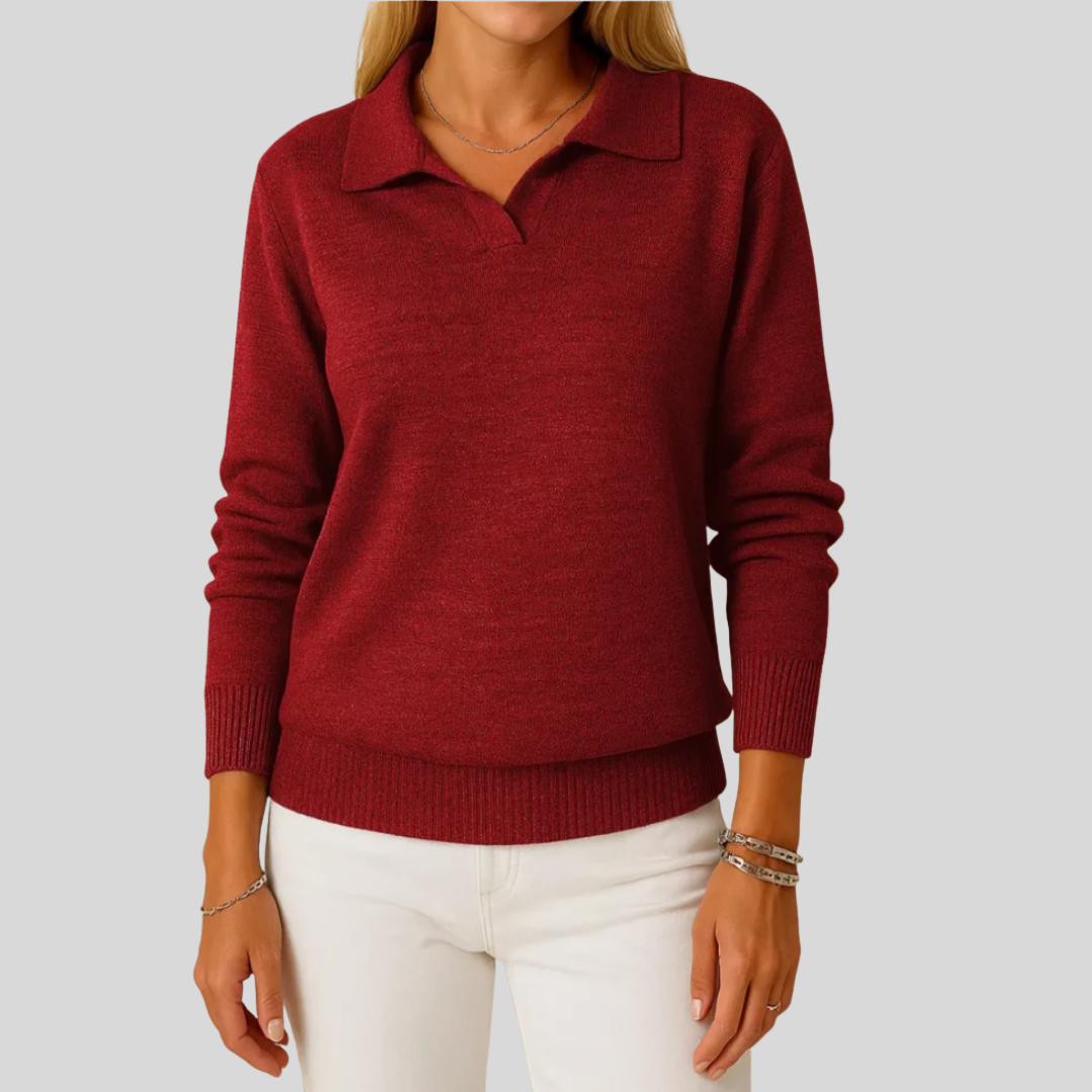 Mara | Stylish Collar Sweater