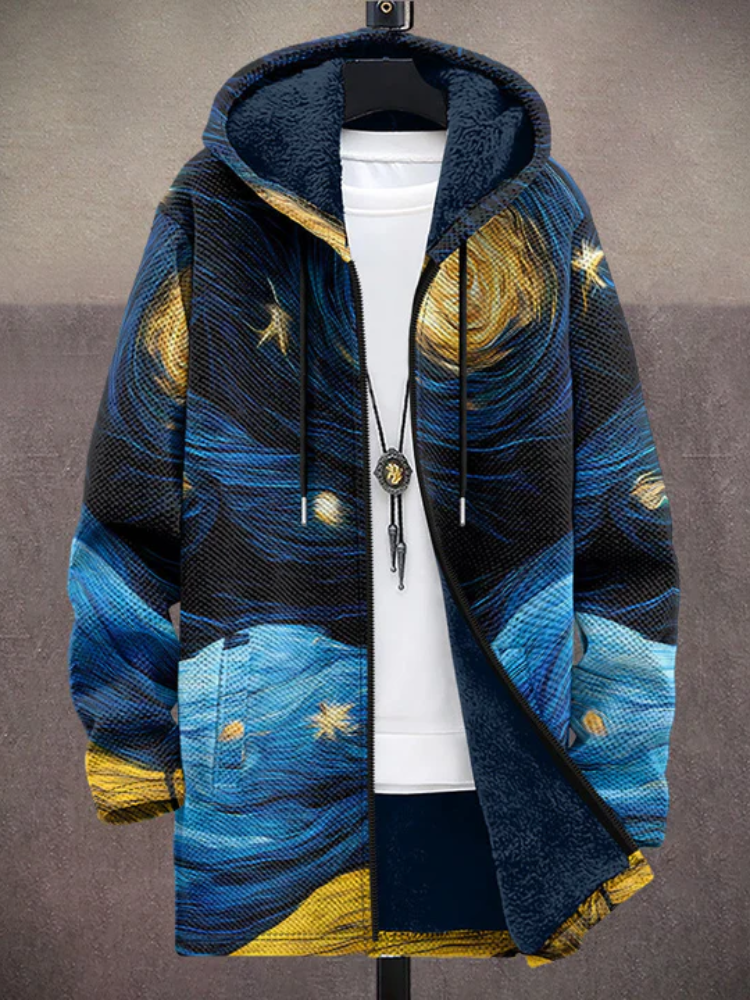 Waverley™ | Luxury Art-Inspired Hooded Jacket